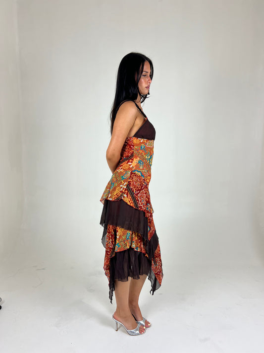 Roma Midi Asym Dress