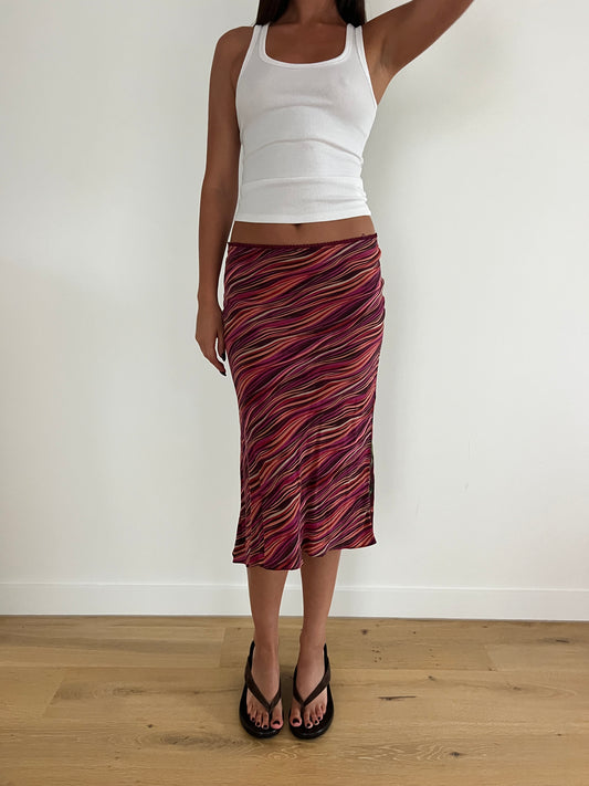 Reversible Midi Skirt