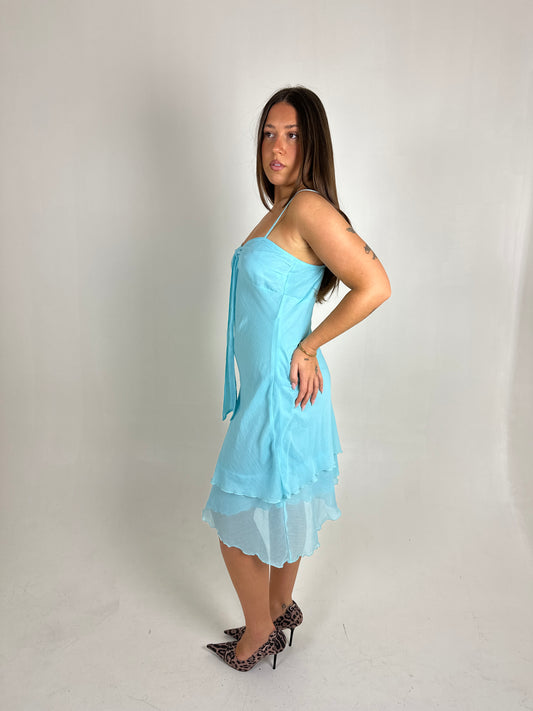 Aqua Midi Dress