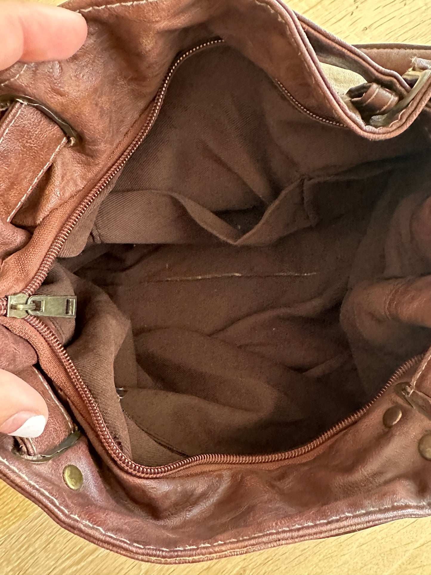 Vintage Zip Bag