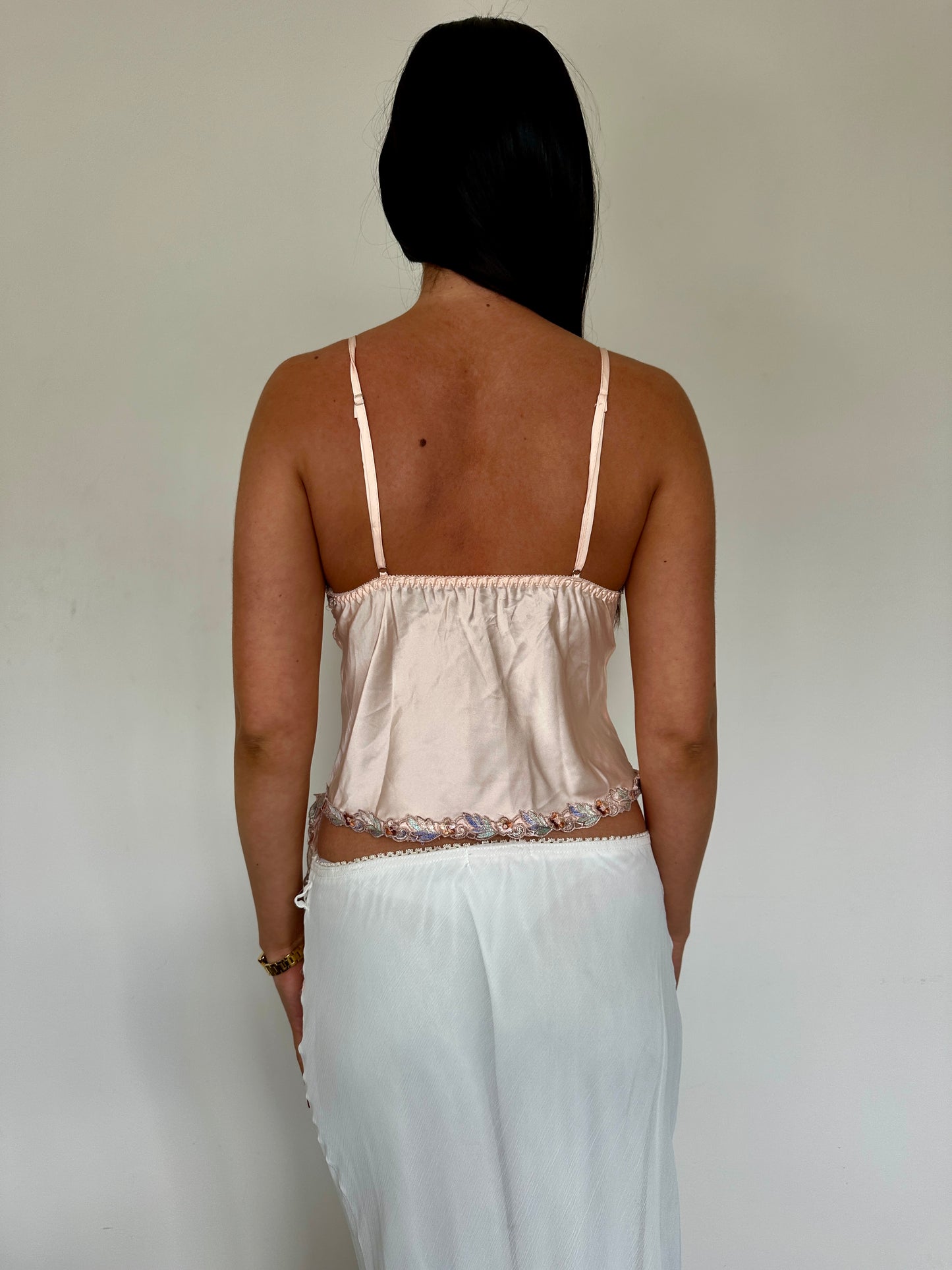 Asym Embroided Cami