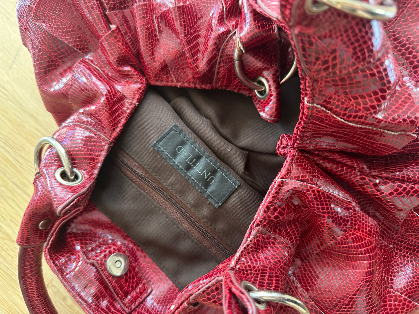 Vintage Red Bag