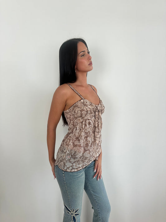 Brown Cami Top