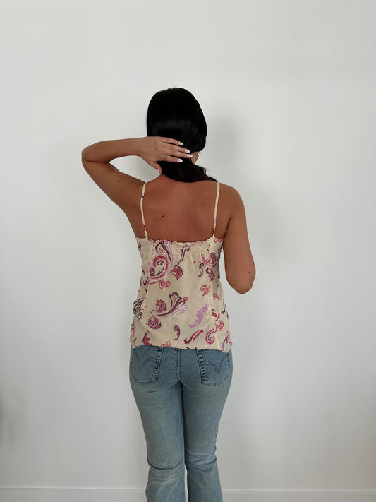 Floral Tie Cami