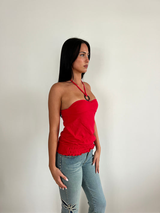 Pink Halter Top