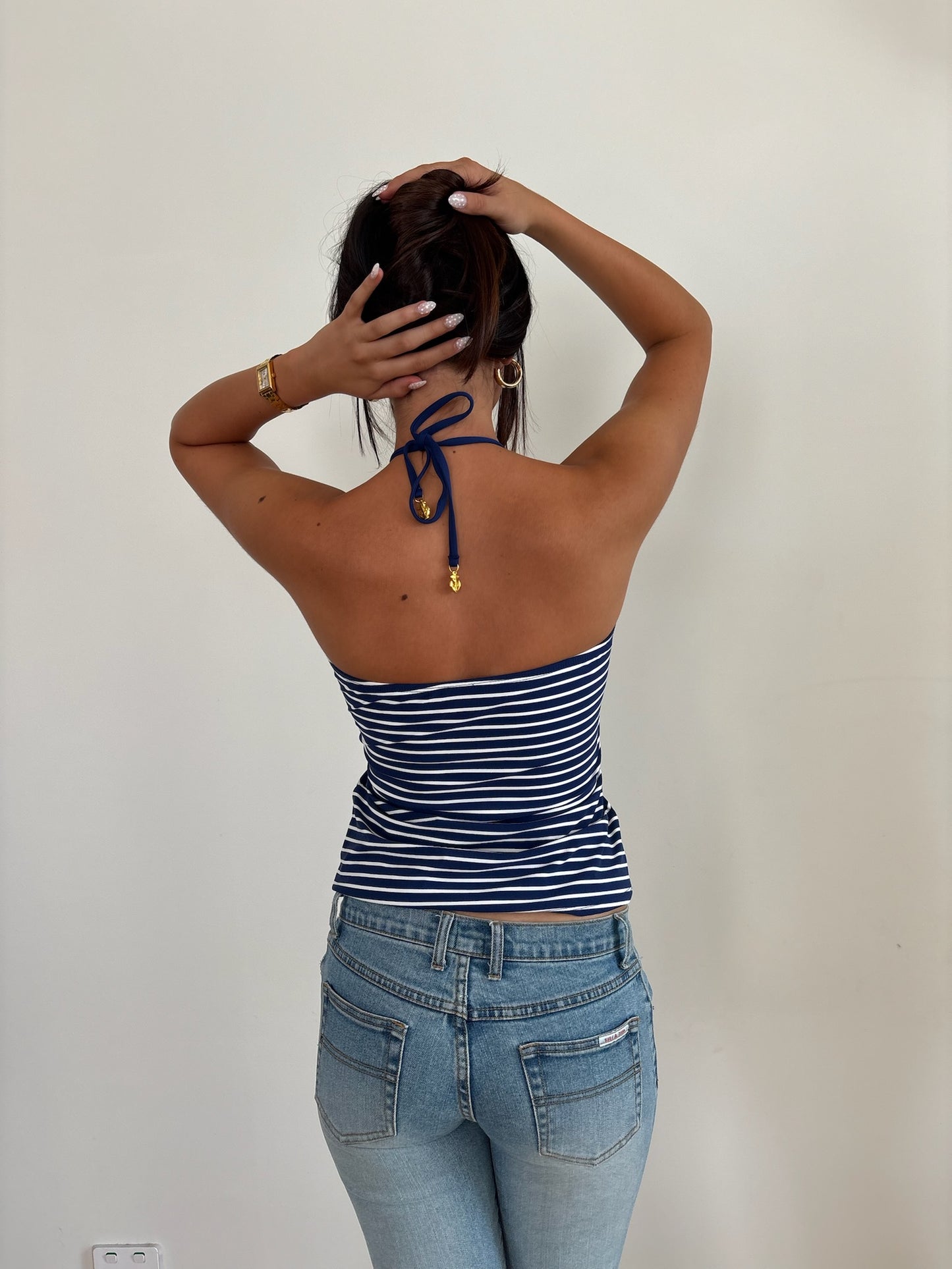 Stripe halter