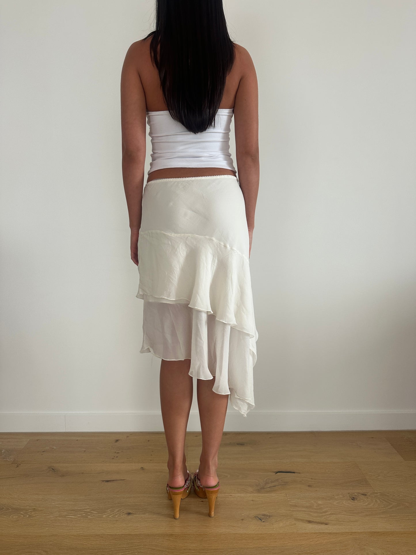 Asymmetrical Midi Skirt