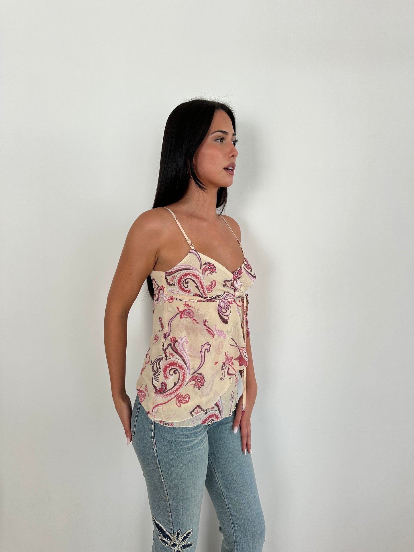 Floral Tie Cami