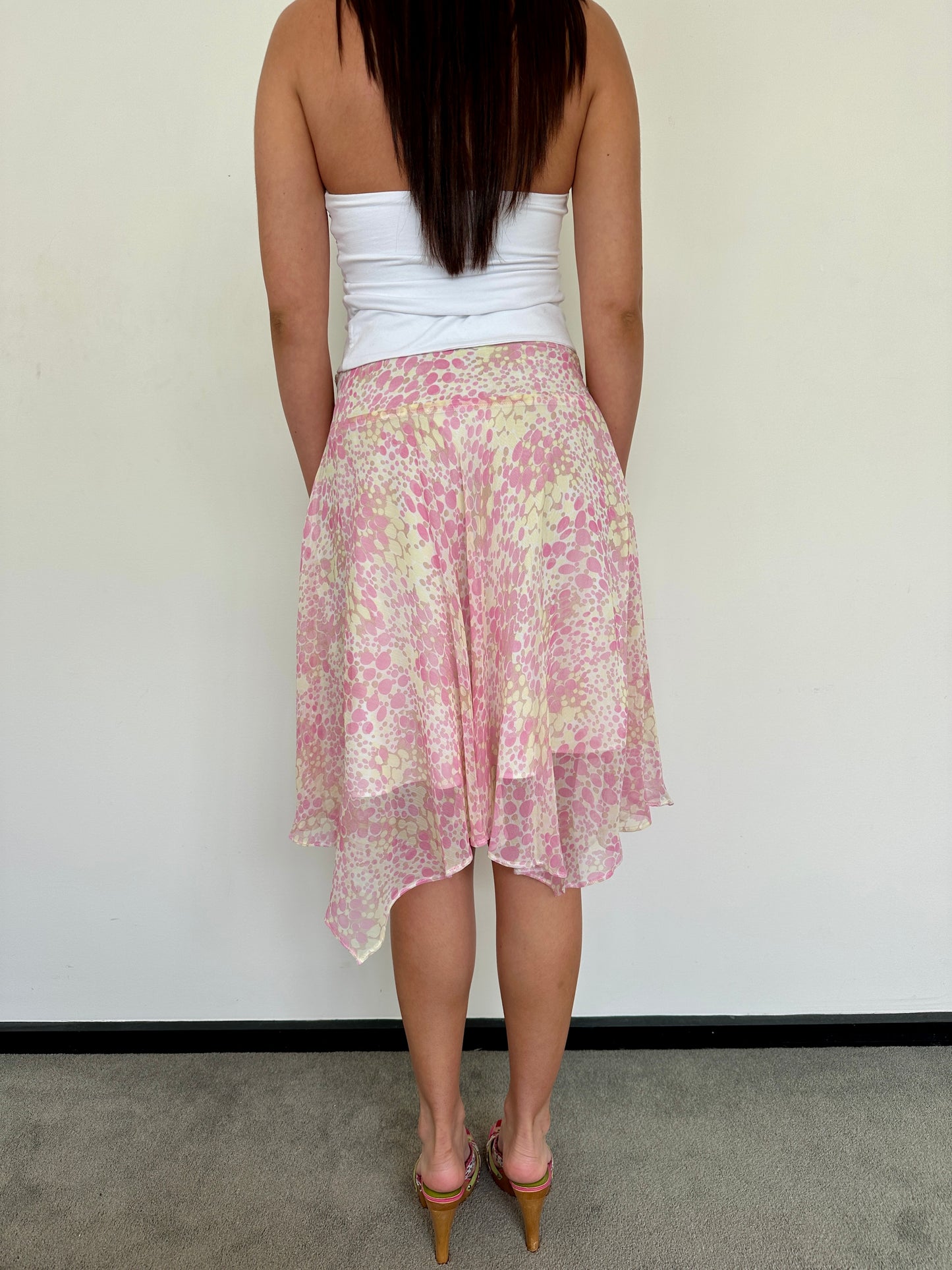Floral Midi Skirt