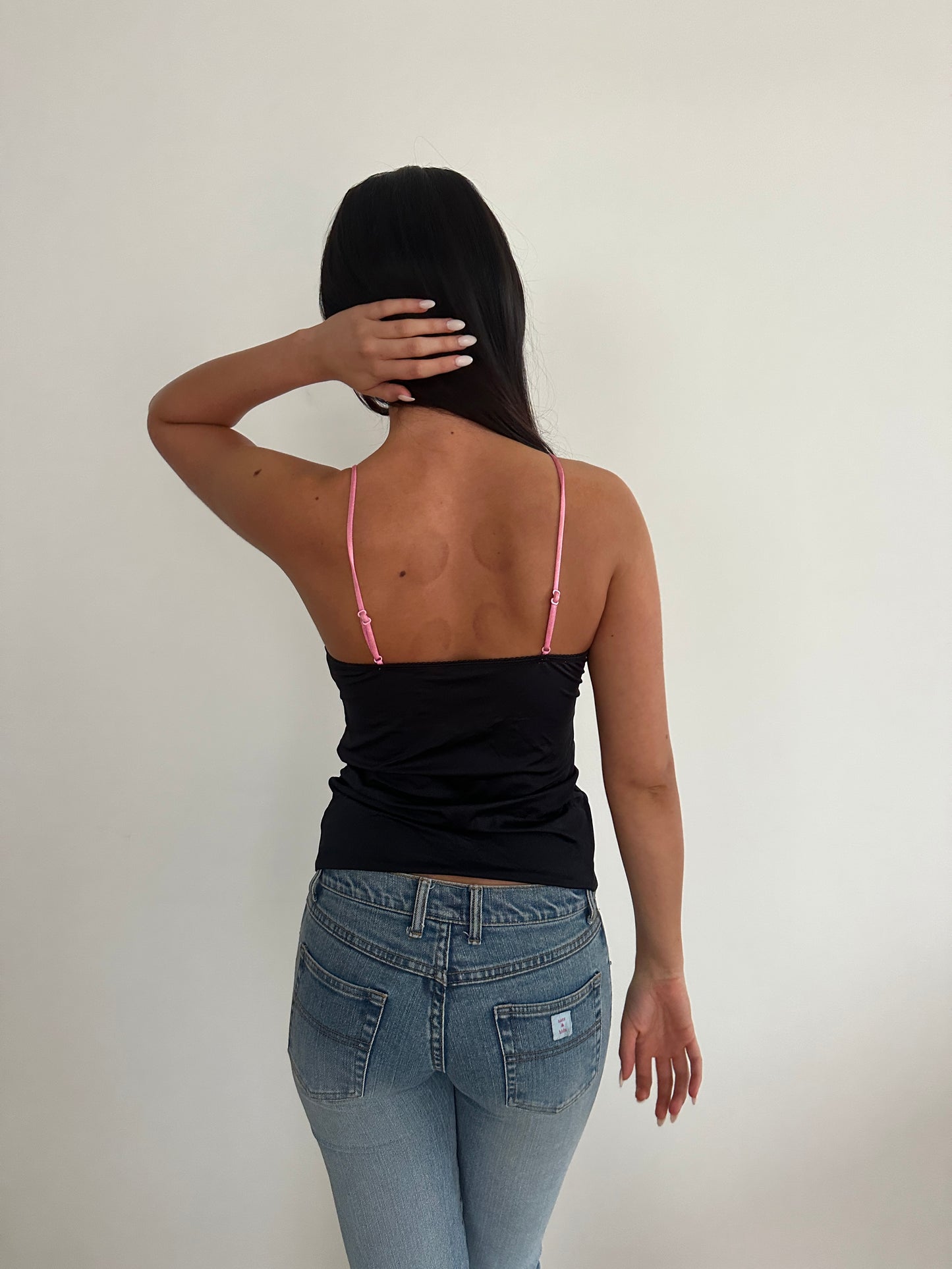Pink Lace Cami