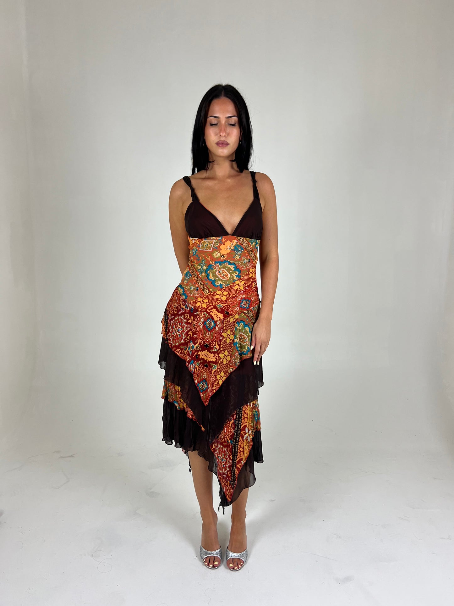 Roma Midi Asym Dress