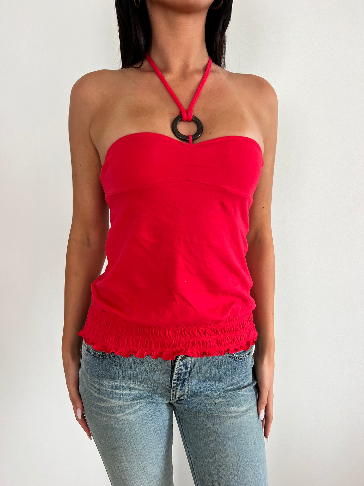 Pink Halter Top