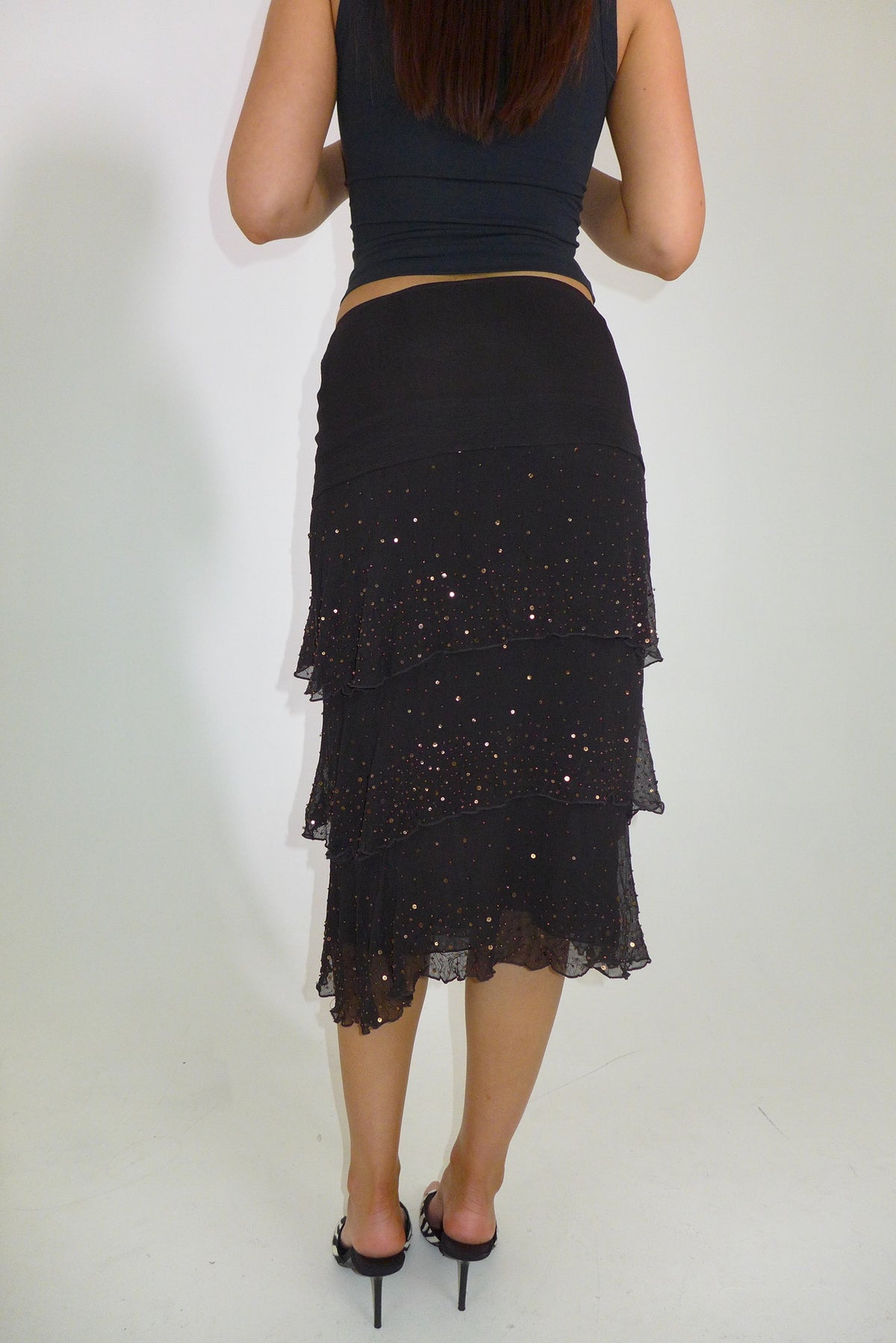 Beaded Layered Midi