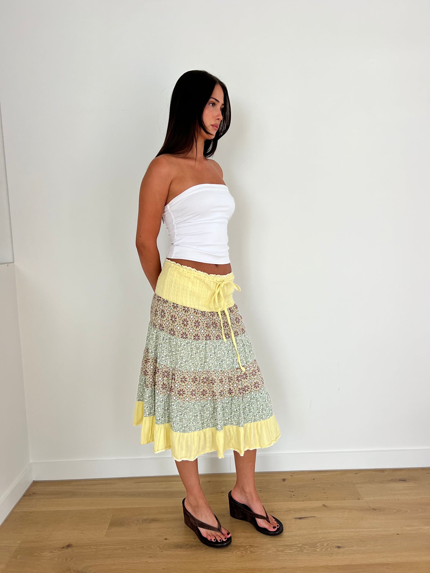 Spanish Summer Midi Skirt