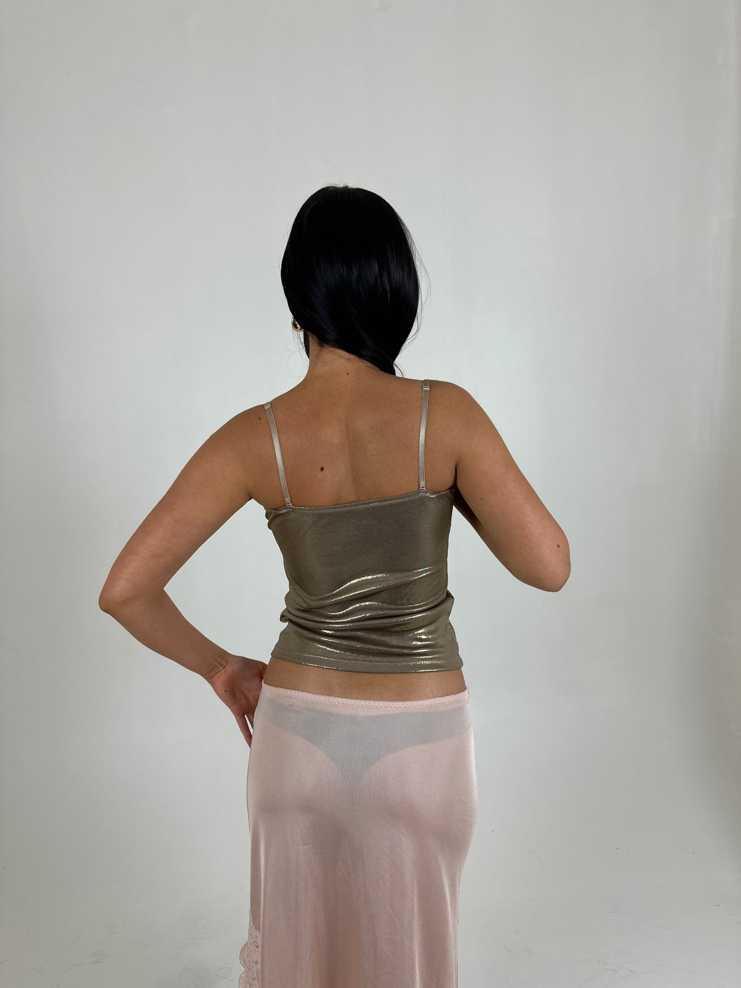 Gold Metallic Cami