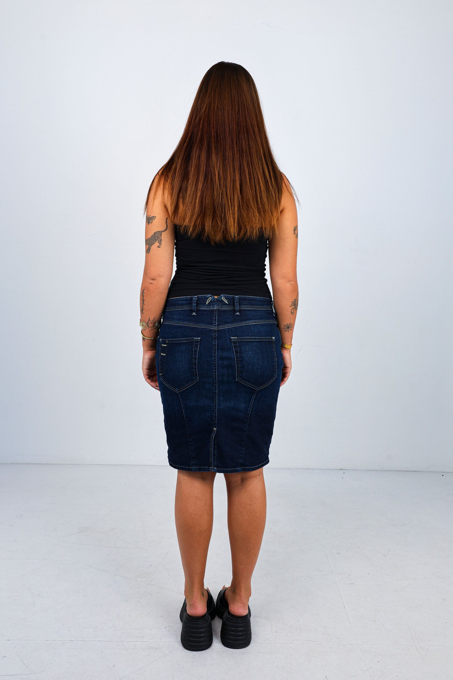 Diesel Denim Midi Skirt
