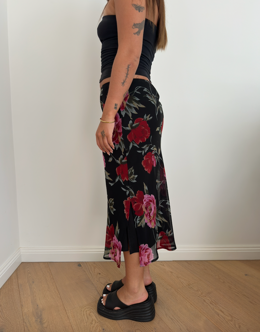 Italian Floral Midi