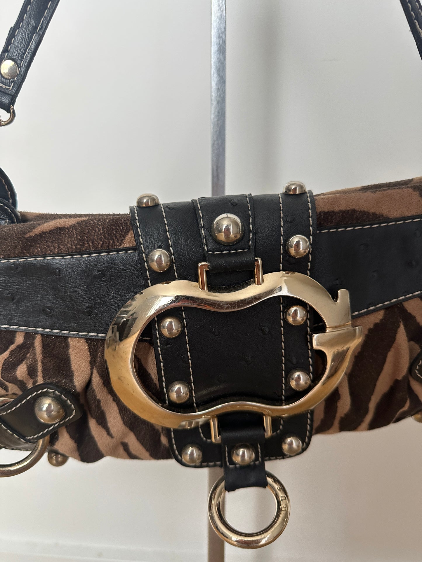 Guess Zebra Shoulder Bag