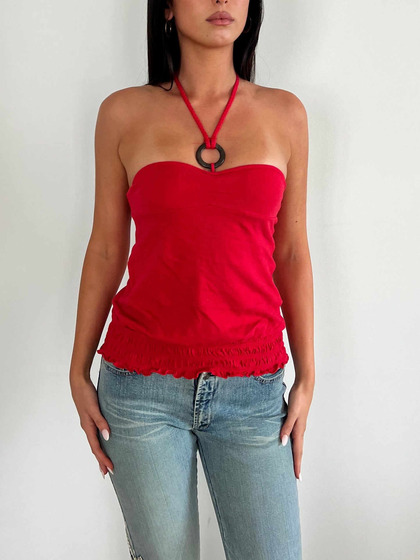 Pink Halter Top