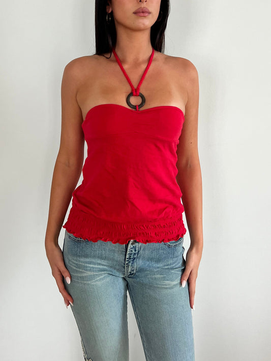 Pink Halter Top