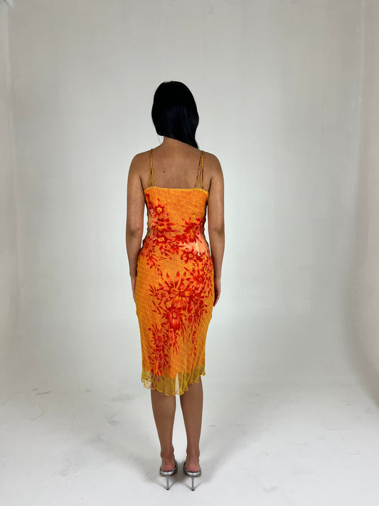Rene Derhy Floral Midi Dress