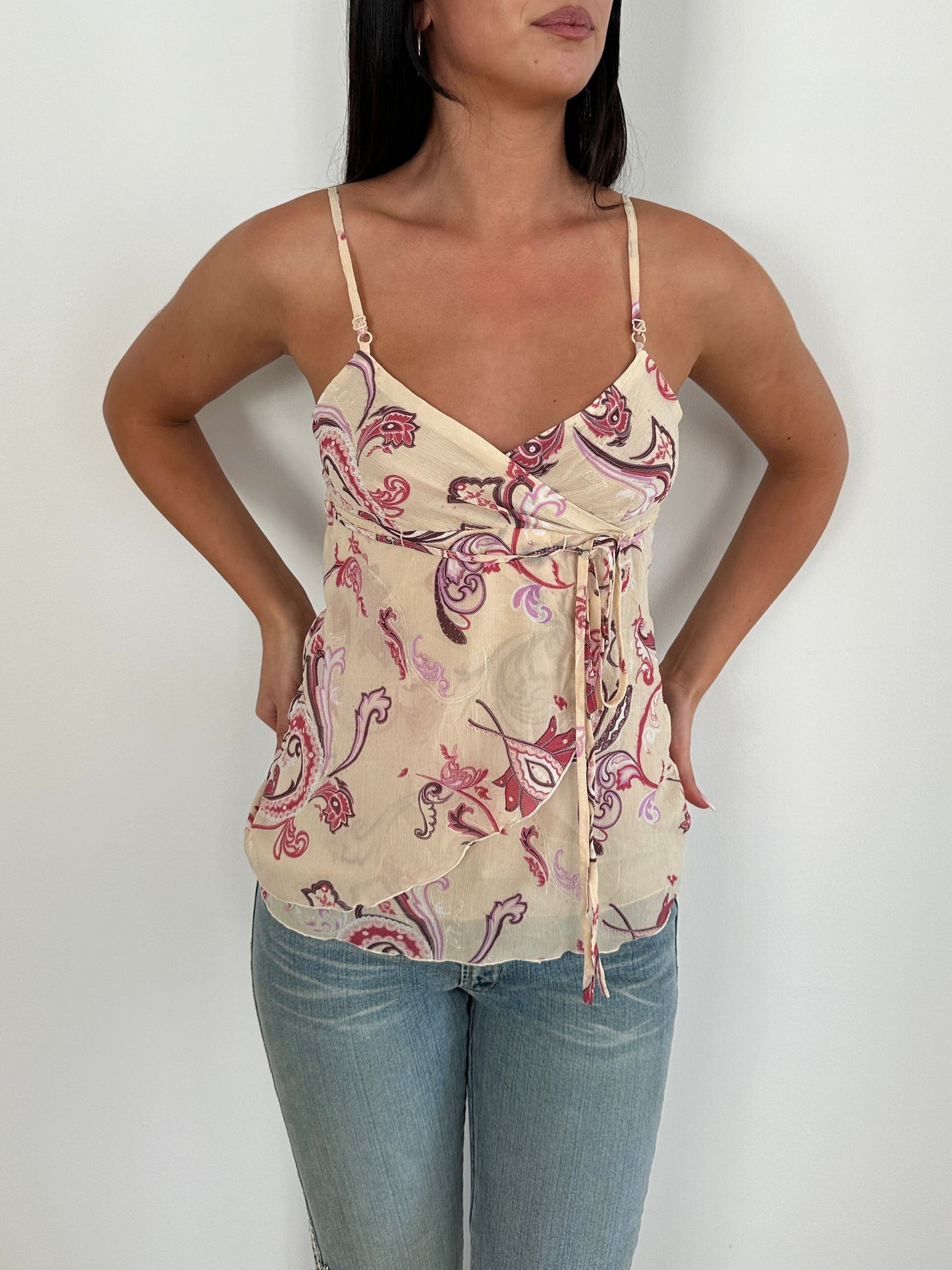 Floral Tie Cami