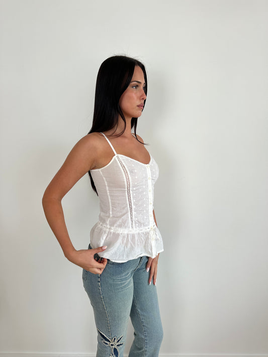 White Cami Top