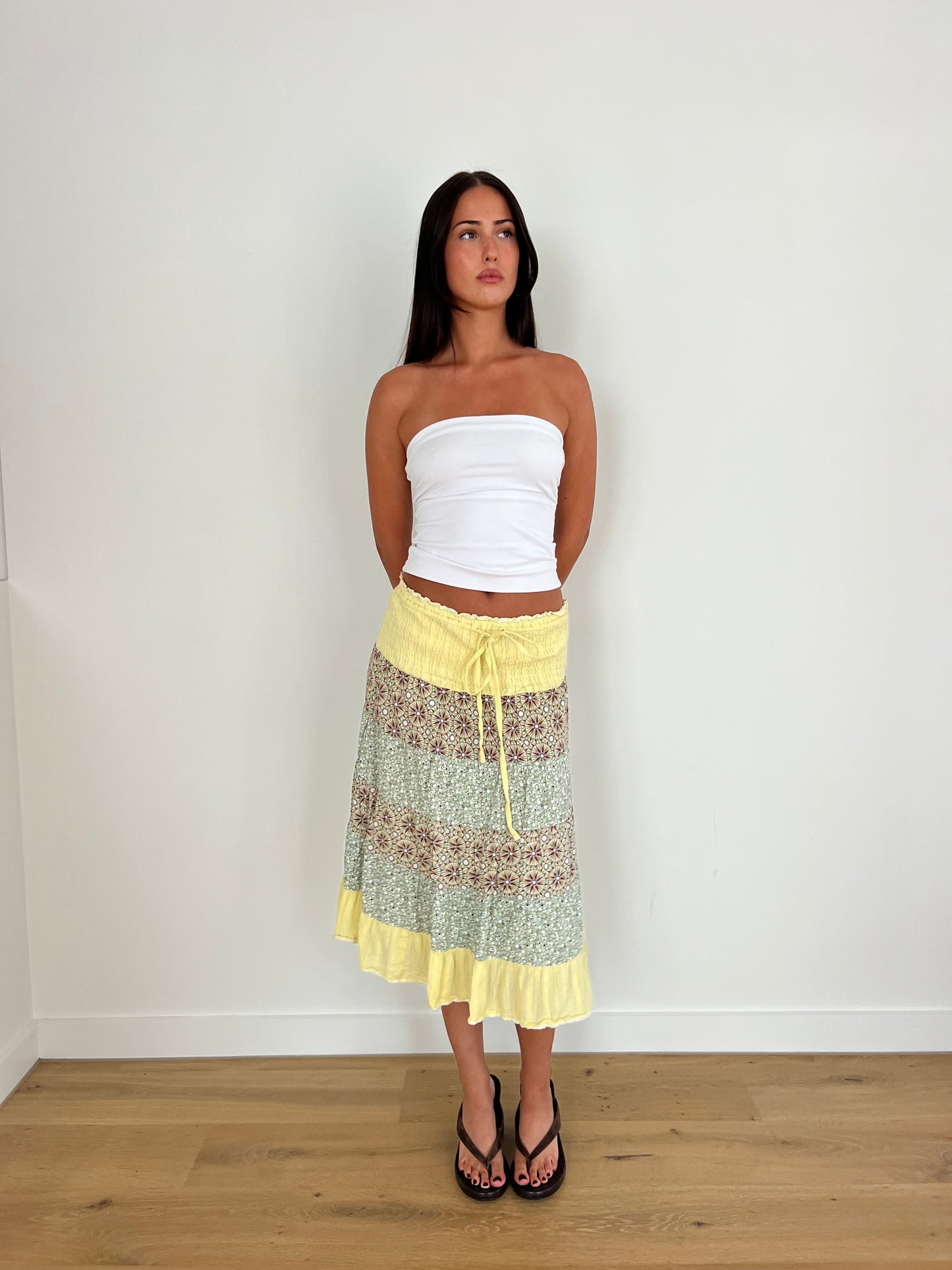 Spanish Summer Midi Skirt