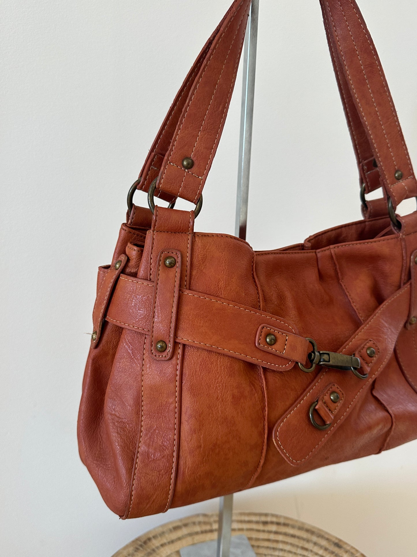 Vintage Orange Bag