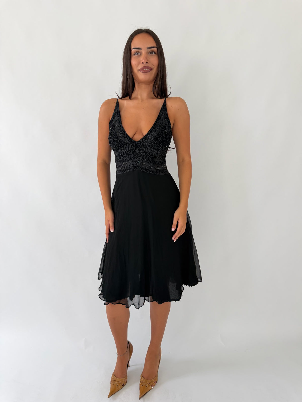 Rene Derhy Beaded Midi