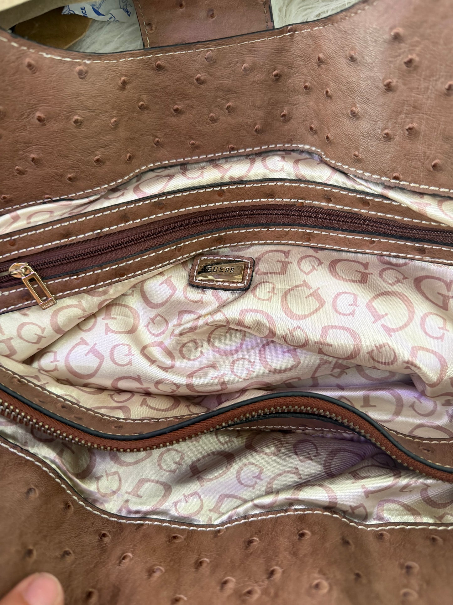 Guess Zebra Tote Bag
