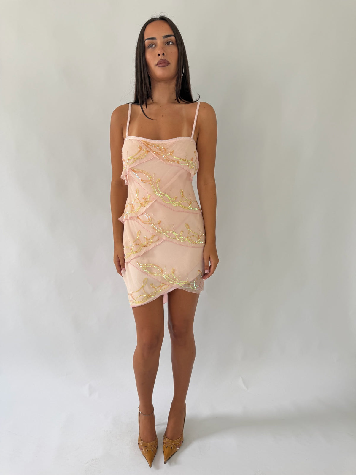 Ruth Tarvydas Sequin Mini Dress