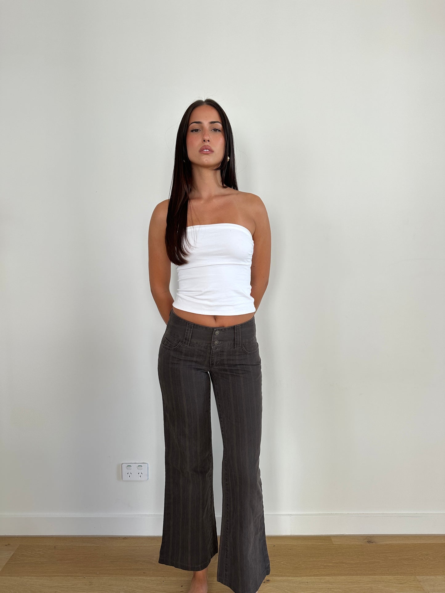 Low rise Flare Pants