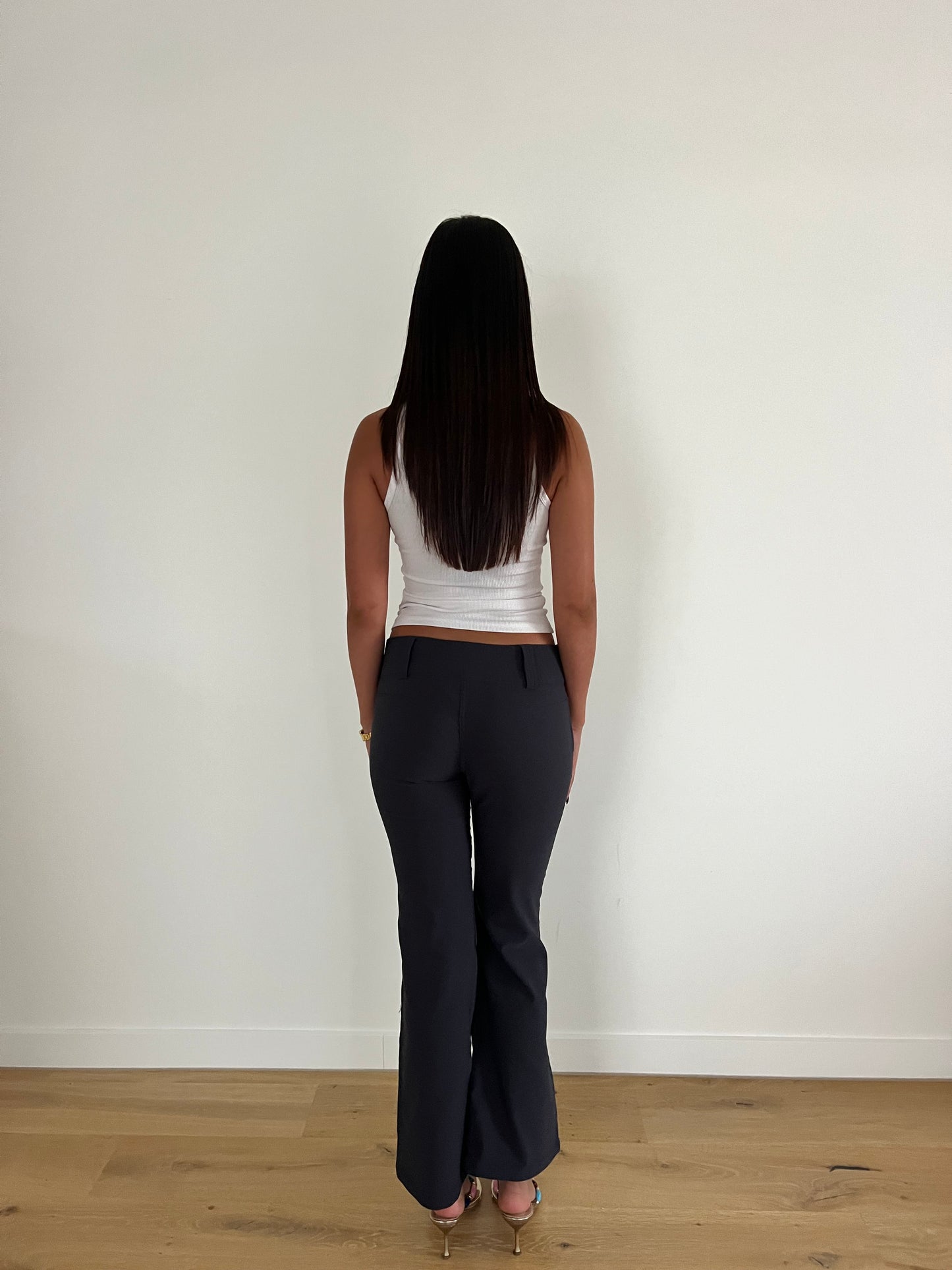Low Rise Flare Pants