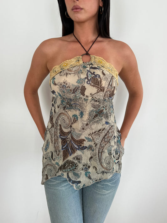 Paisley Flow Halter