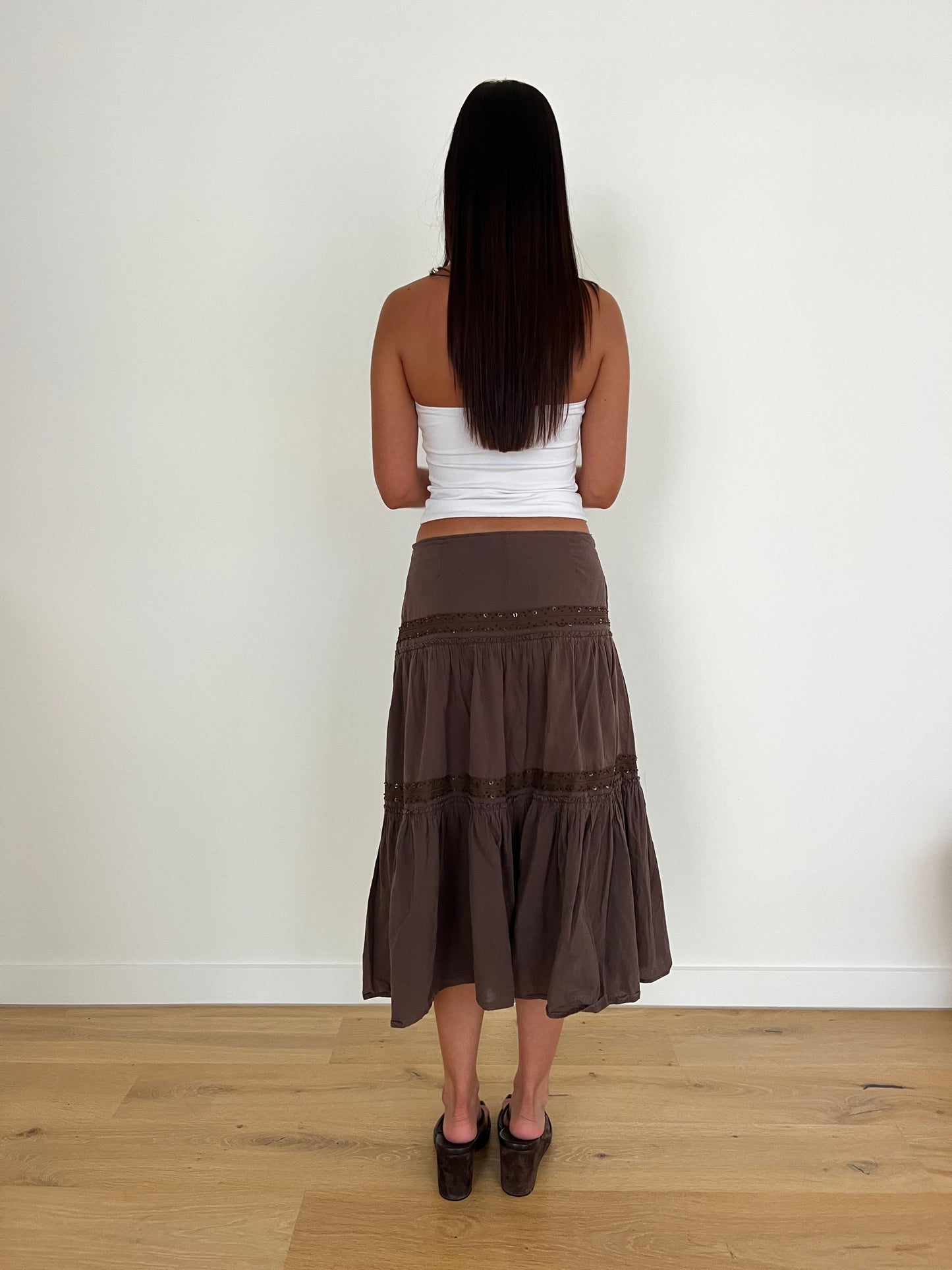 Boho Midi Skirt