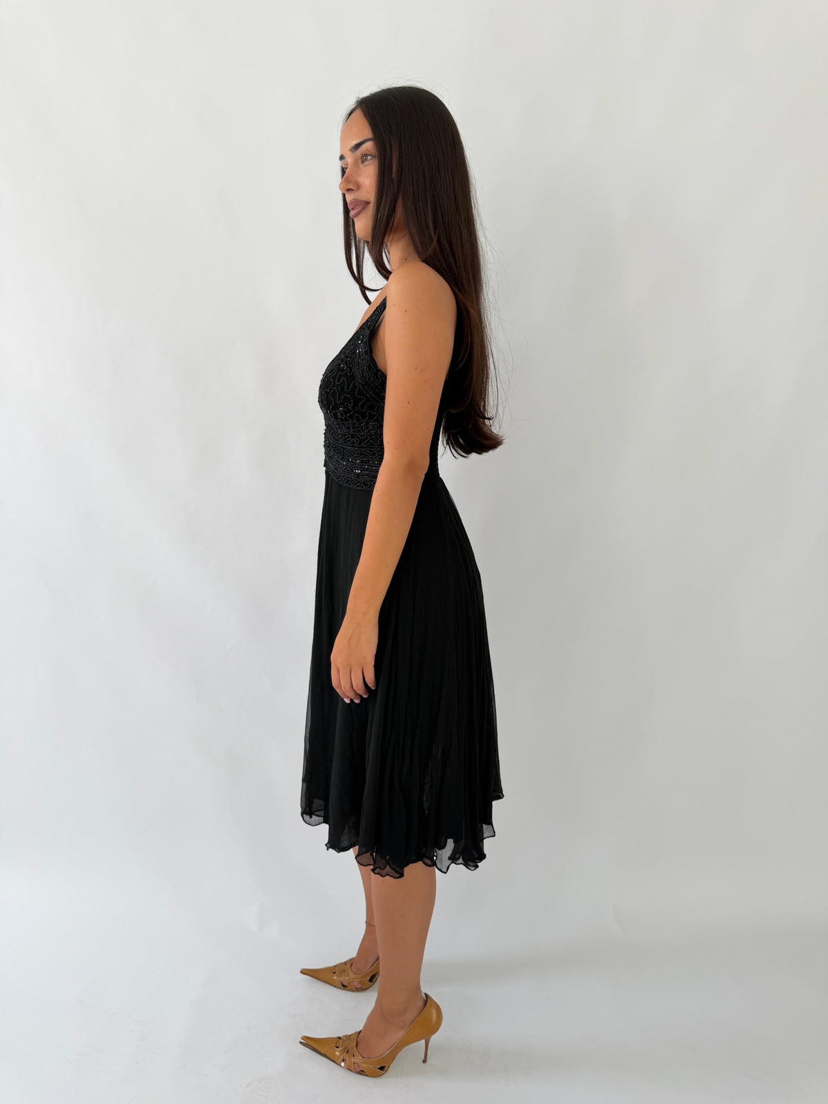 Rene Derhy Beaded Midi