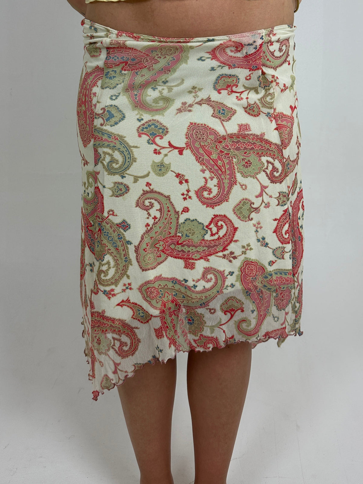 Paisley Midi Skirt