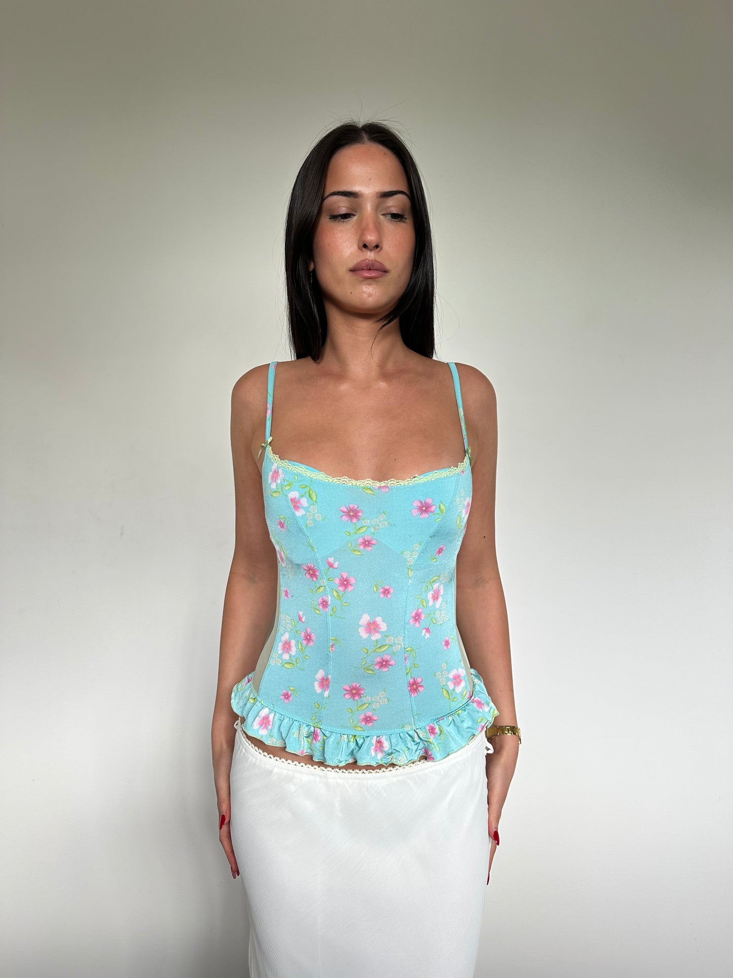 VS Floral Corset