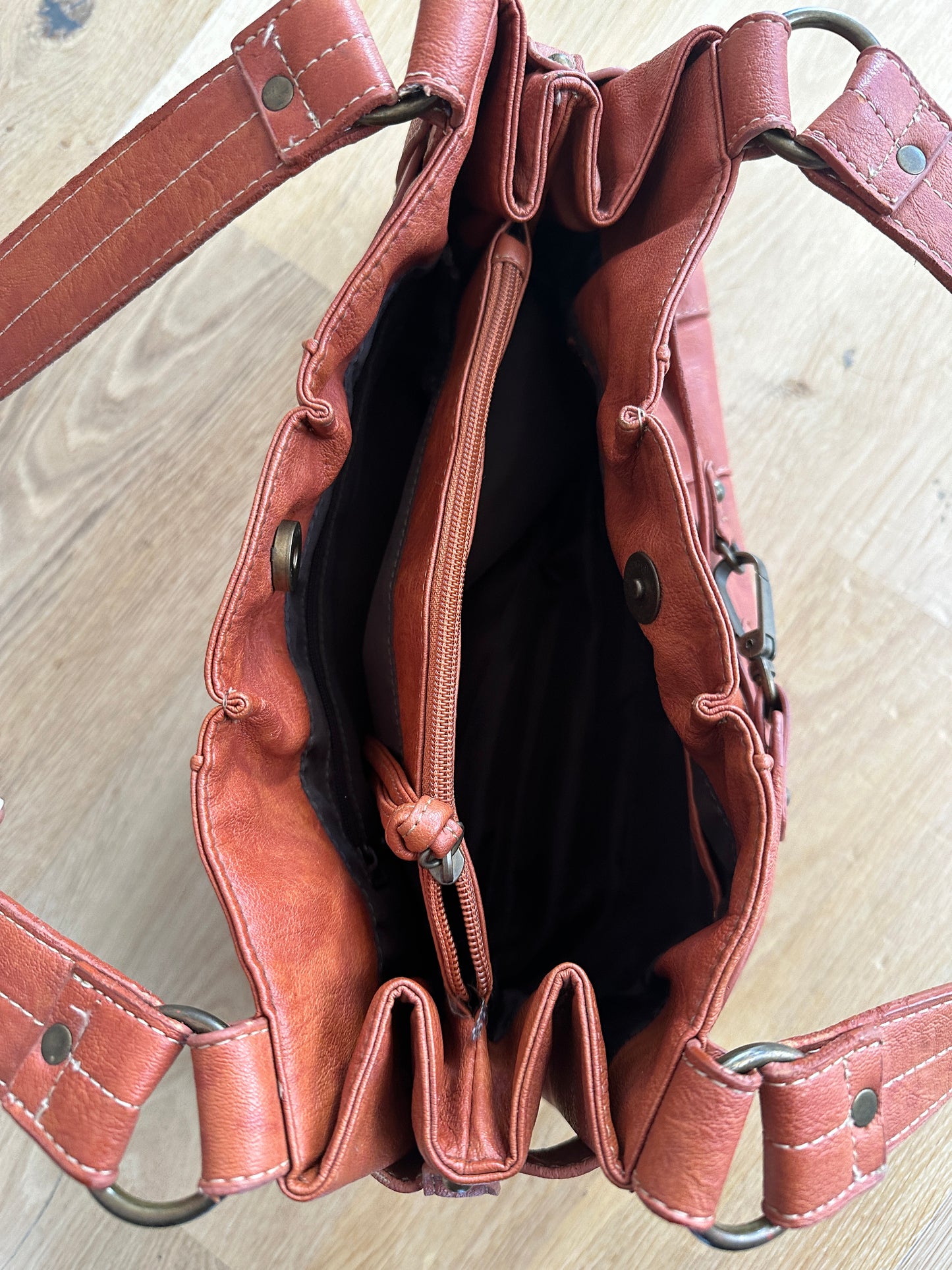 Vintage Orange Bag