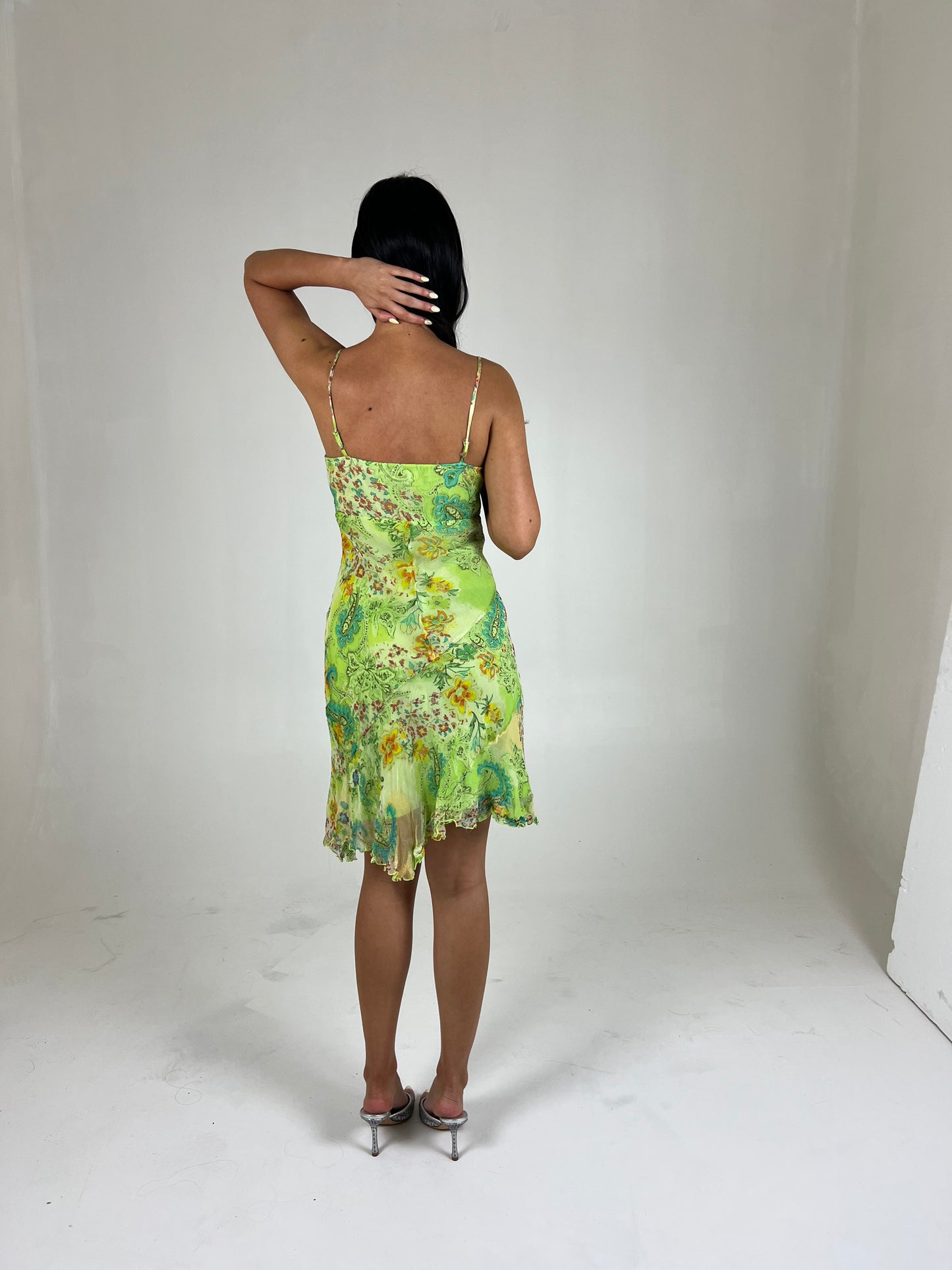 Rene Derhy Beaded Midi Dress