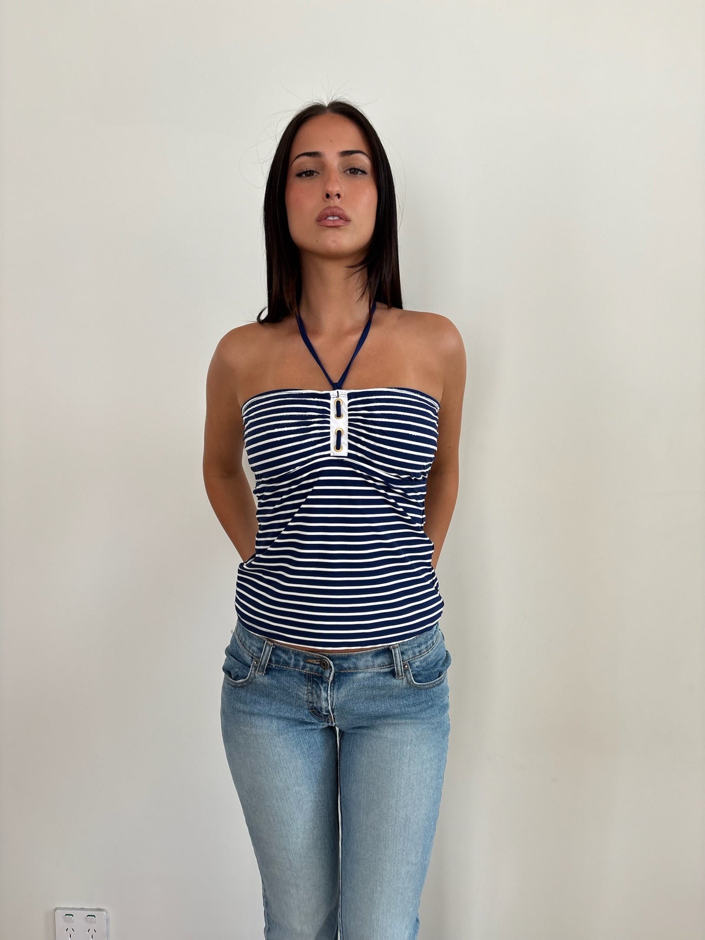 Stripe halter