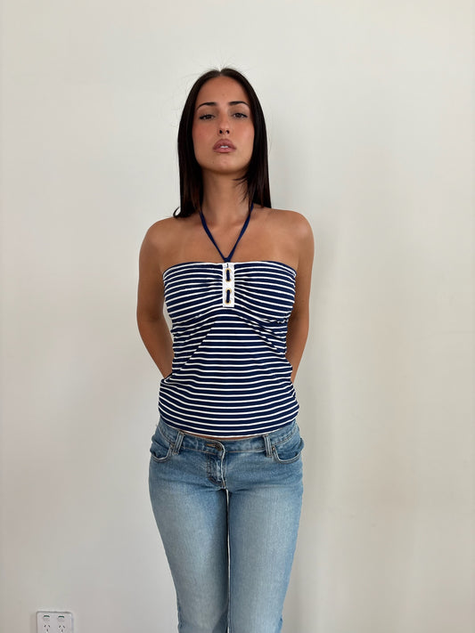 Stripe halter