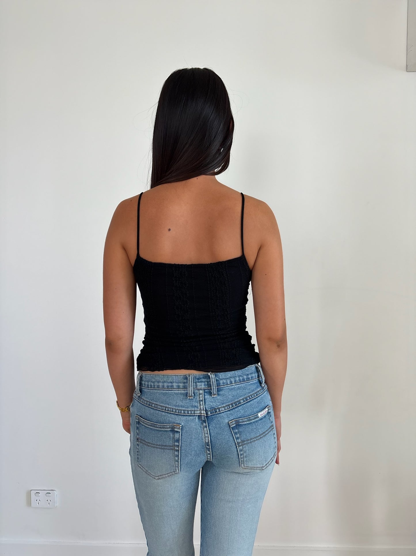 Fringe Singlet Top