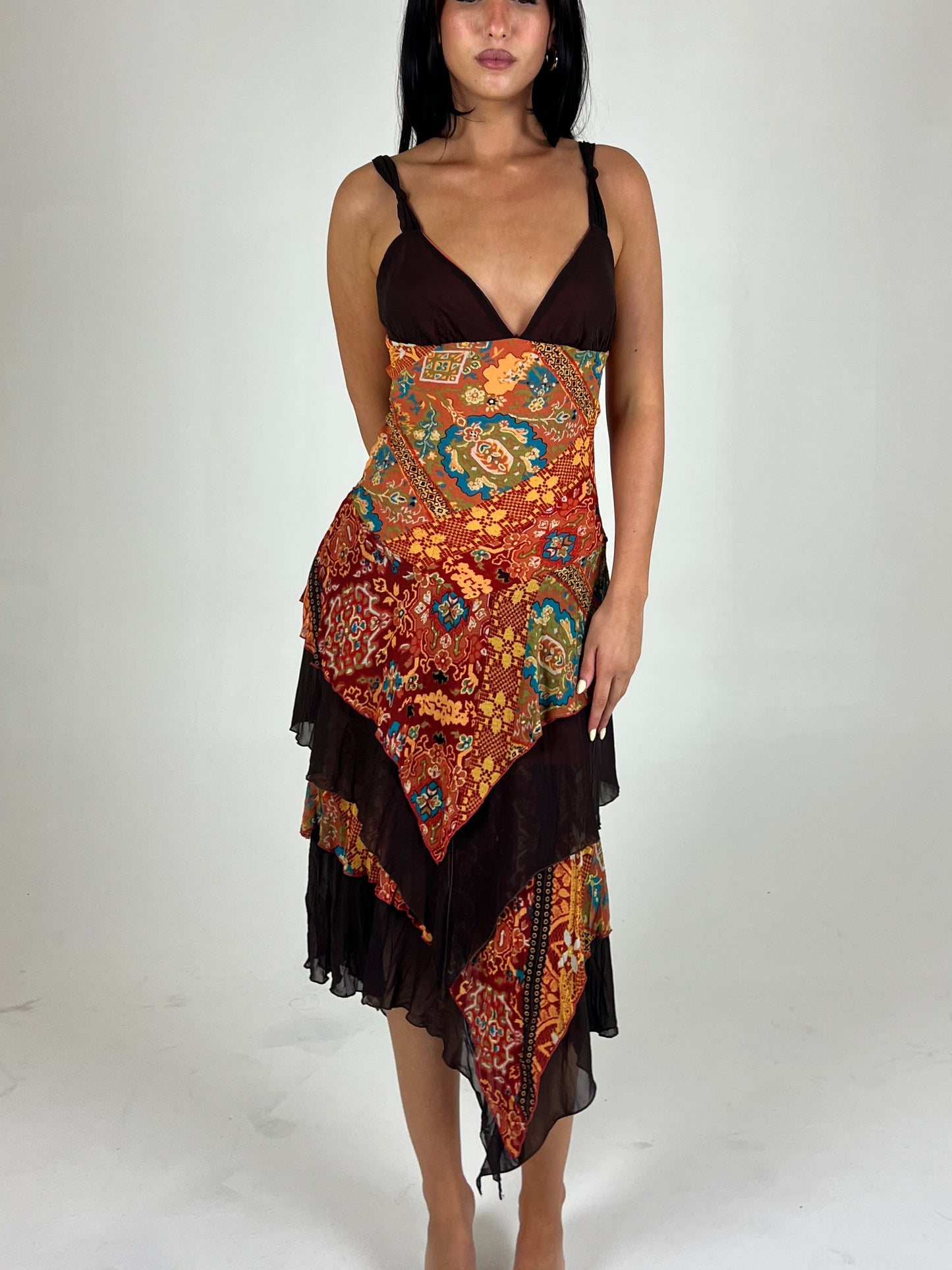 Roma Midi Asym Dress