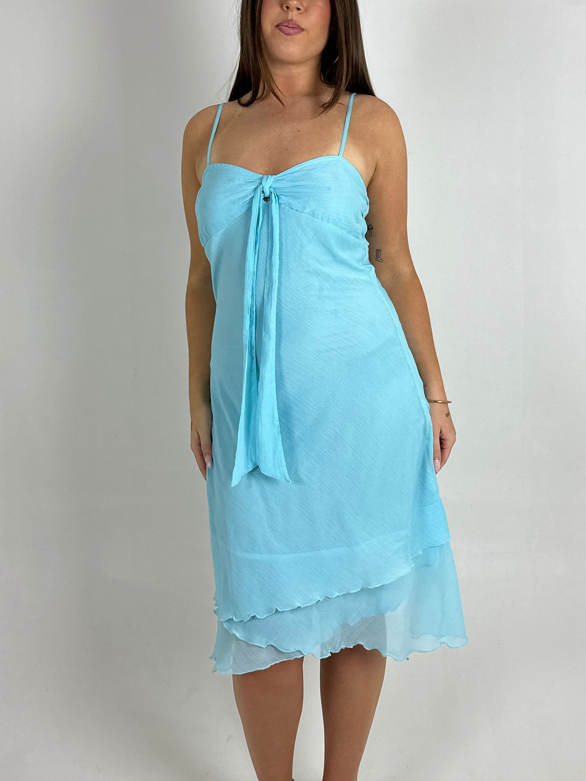 Aqua Midi Dress
