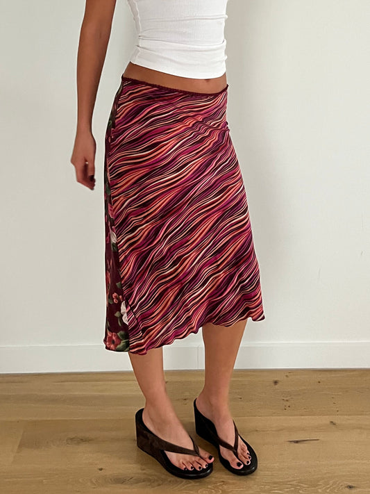 Reversible Midi Skirt