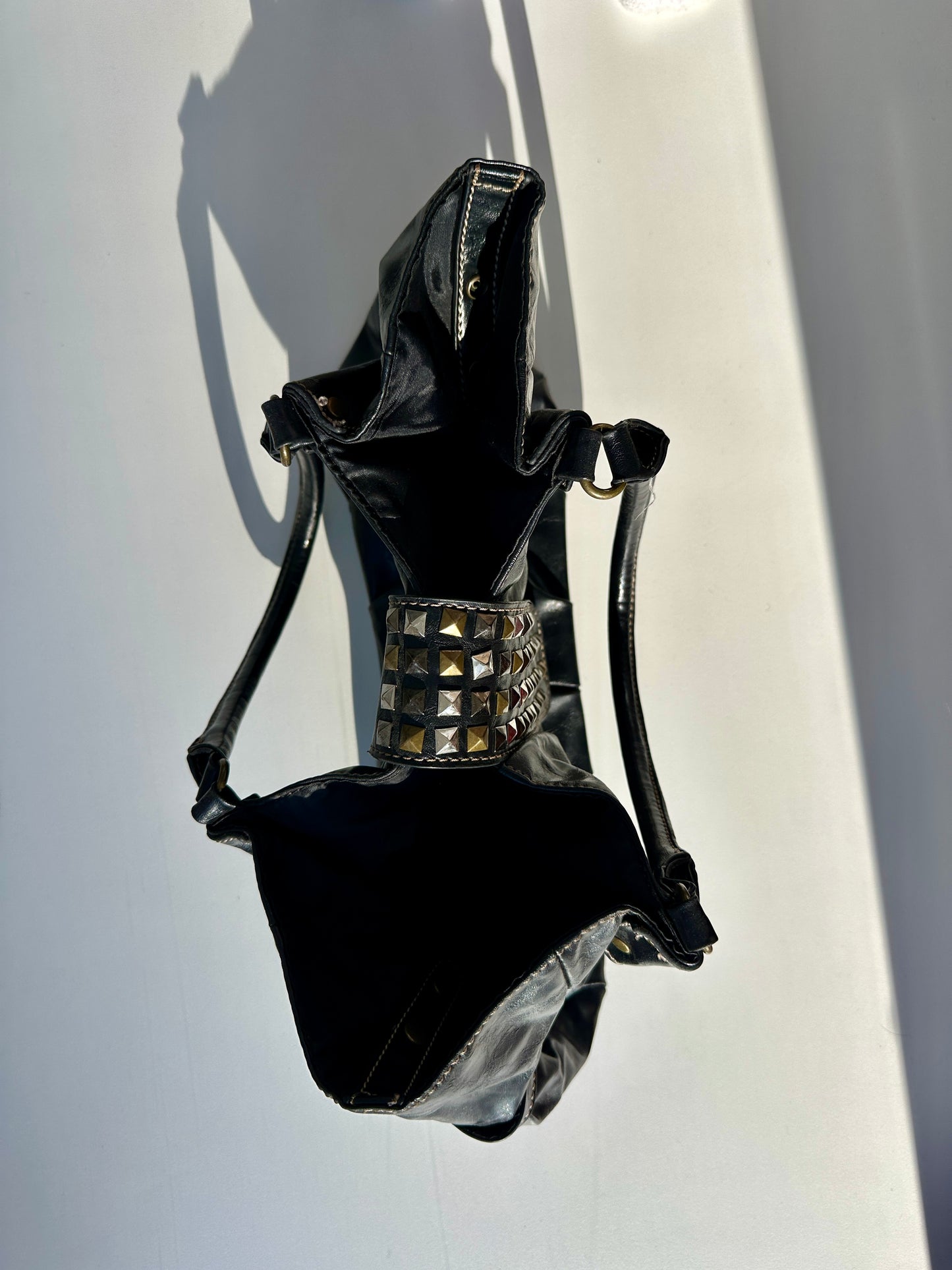 Black Studded Bag