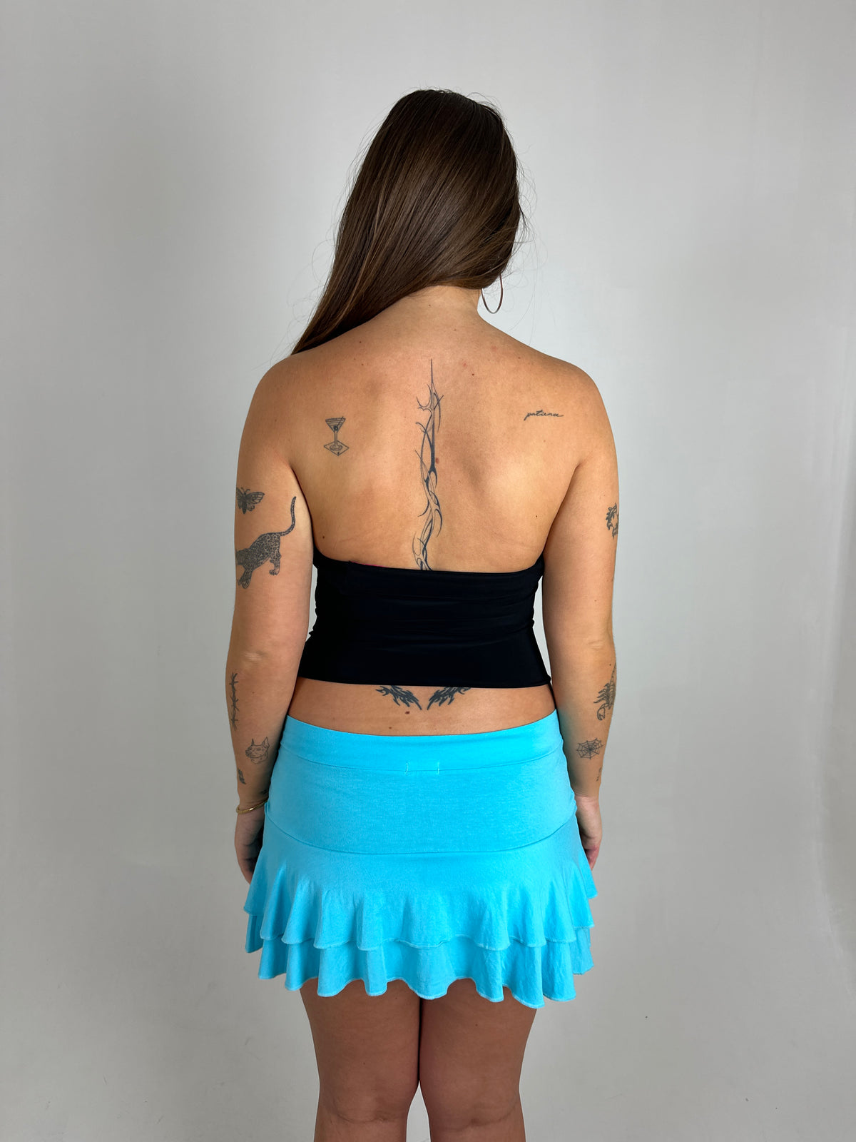 Floral Strapless Top
