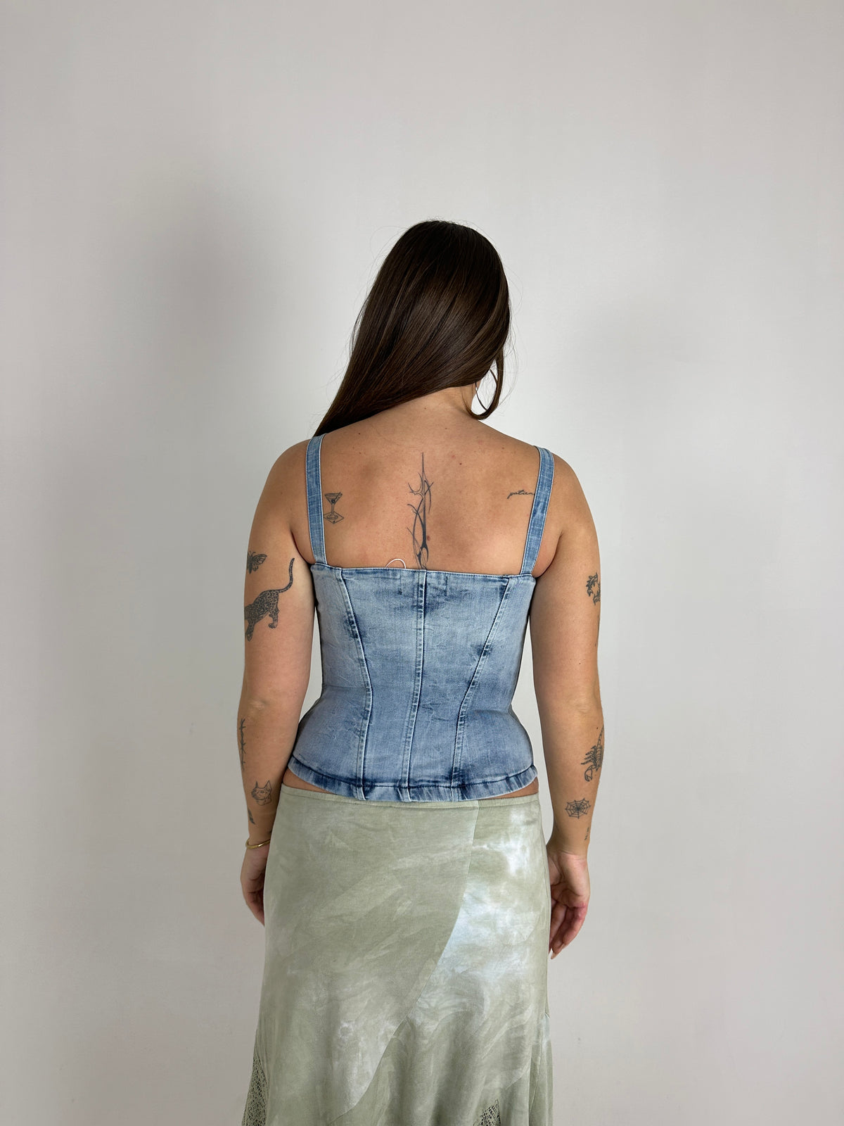 Italian Denim Corset
